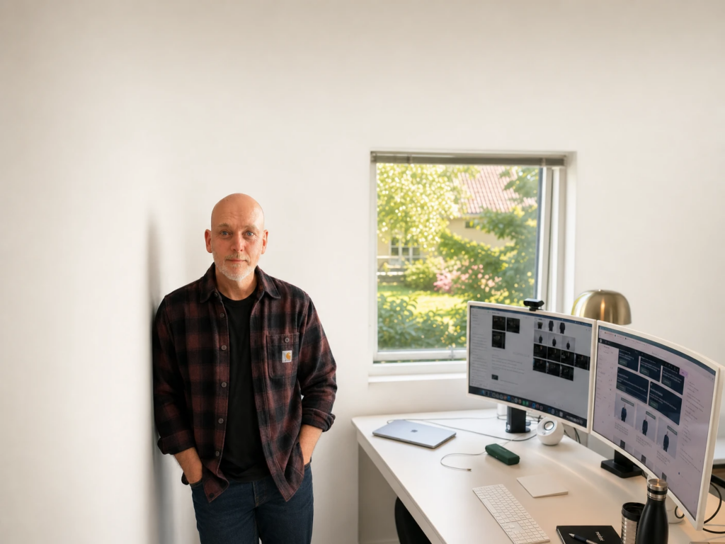 Jens Bjørn fra Bjørn Digital som skriver og deler alt om livet bag den digitale succes.